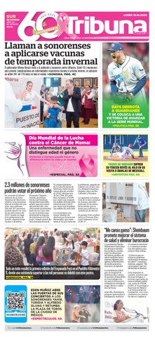 Cubierta de la versión impresa del 18 Oct 2026