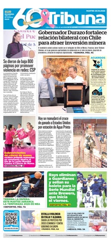 Cubierta de la versión impresa del 19 Oct 2026