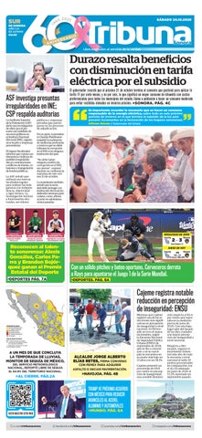 Cubierta de la versión impresa del 23 Oct 2026
