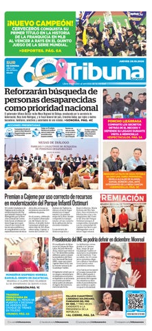 Cubierta de la versión impresa del 28 Oct 2026