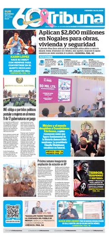 Cubierta de la versión impresa del 29 Oct 2026