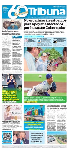 Cubierta de la versión impresa del 06 Oct 2026