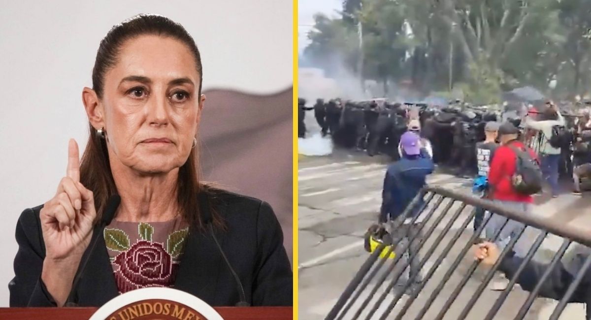 Sheinbaum exige a Jalisco explicar uso de pipas y gases en marcha por el agua