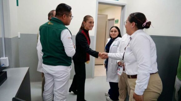 Sheinbaum asegura 98% de abasto de medicamentos en IMSS-Bienestar del oriente del Edomex