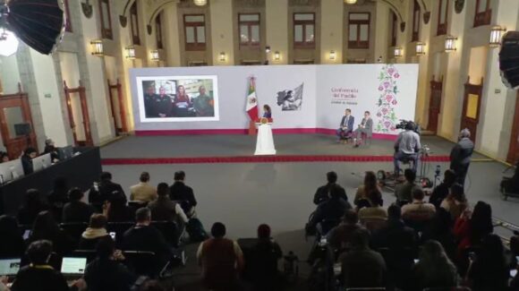 ‘Mañanera del Pueblo’ de Sheinbaum: Huracán ‘Simon’ sigue en categoría 3 y deja un fallecido en Guerrero