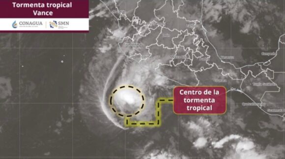¿Qué estados sufrirán los efectos de la Tormenta Tropical ‘Vance’? Pronóstico de LLUVIAS y trayectoria