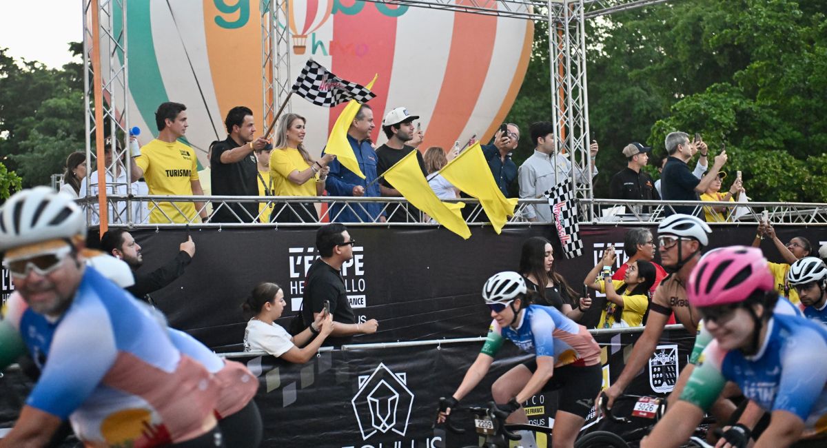 Toño Astiazarán inaugura L’Étape by Tour de France en Hermosillo