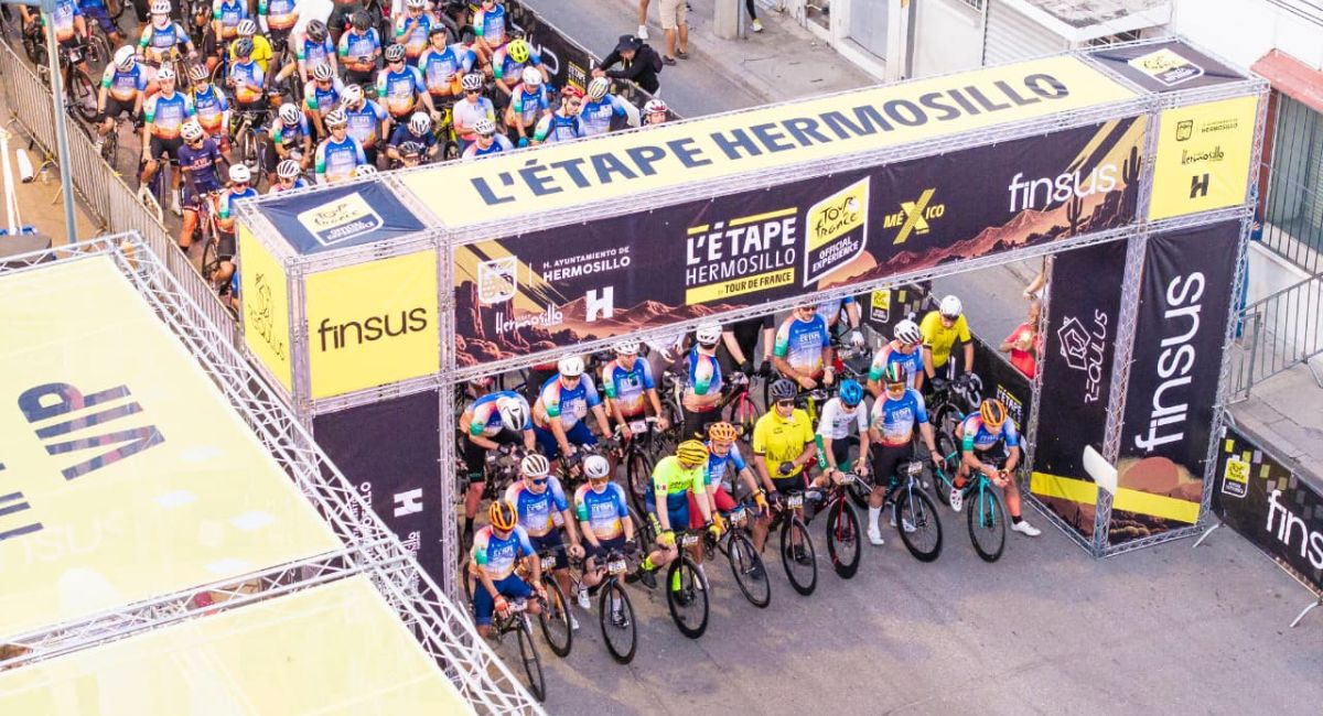 Mil 231 ciclistas participaron en L’Étape Hermosillo 2026